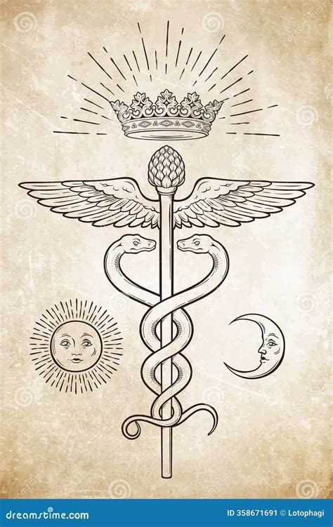 Caduceus Hermes Symbool
