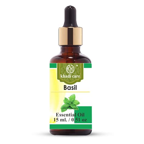 Khadi Care Herbal Basil Oil - 15ml : Amazon.in: Beauty