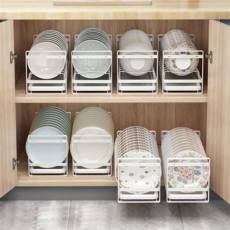 Kitchen Storage Rack Dish Storage Rack Bowl Rack Inner Drain Rack – CRAZE