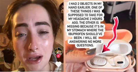 Woman Mistakenly Swallows AirPod Thinking It Was A Painkiller Pill, She ...