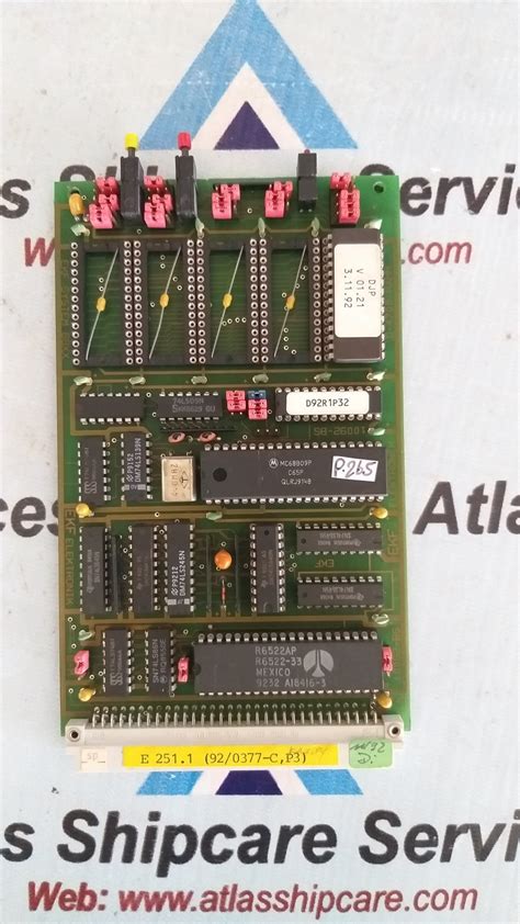 EKF Elektronik D-4700 Pcb Card – Atlas Shipcare Services