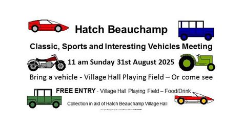 Hatch Beauchamp Classic, Sports + Interesting Cars Meeting+Big ...