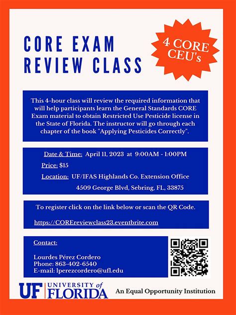 General Standard CORE Exam Review Class, Bert J. Harris Jr ...