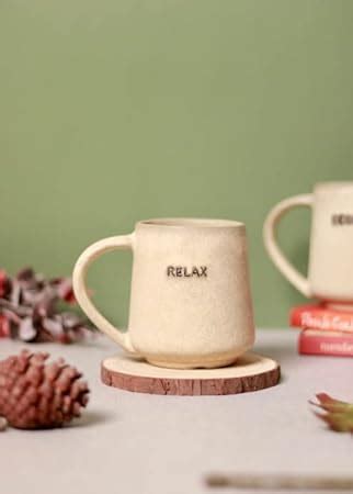 Buy WEAVING HOMES Store Relax Mug 230 ML (Set of 6) - Mugs, Cups ...