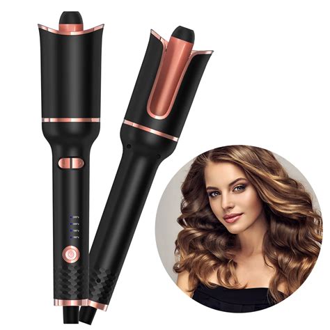 Multi-Automatic LCD Ceramic Rotating Curling Irons, Magic Wand Styling ...