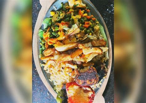 Veg Indian Sizzler Recipe by Divya Parmar - Cookpad