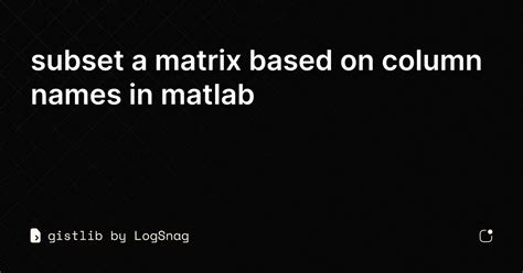 Image result for How to Write Subset in MATLAB Coding From NPTEL