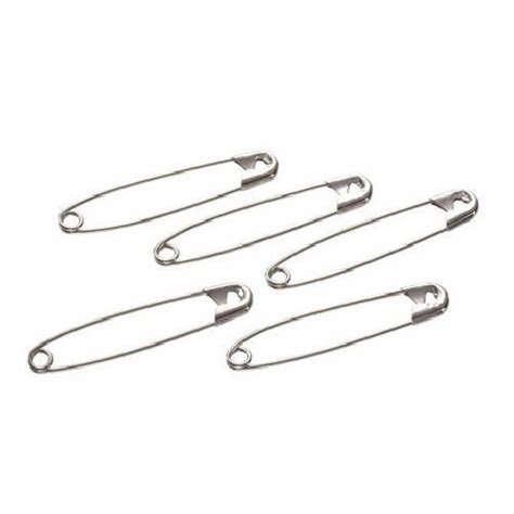 3 Inch Extra Large Big Silver Safety Pins Size 7 - 60 Pieces - Etsy
