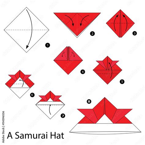 Image result for Origami Samurai Pattern