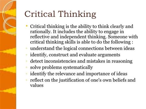 Image result for Critical Thinking Explained