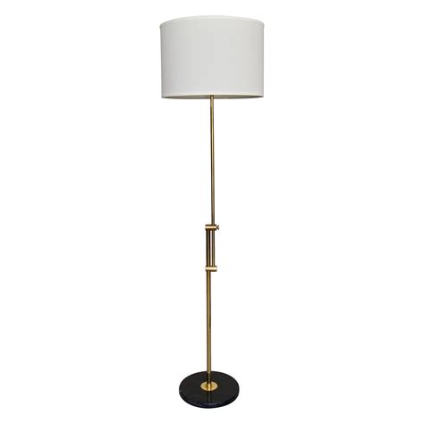 1970's Mid-Century Modern Bryant Lighting Adjustable Chrome Floor Lamp ...