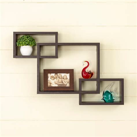 Buy Helios Ruby Wall Shelf - Brown from Helios by Home Centre at just ...