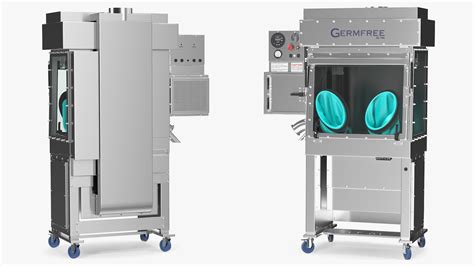 Germfree Laminar Flow Glovebox Compounding Aseptic Isolator 3D model ...