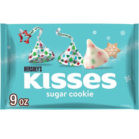 Hershey's Kisses Sugar Cookie Flavored Christmas Candy, - Walmart.com