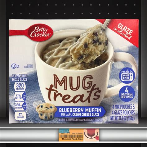 Betty Crocker Mug Treats: Blueberry Muffin - The Junk Food Aisle
