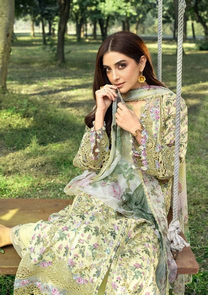 Elaf Chikankari Prints Lawn 2026 | ERC-2A | HINA – Dress Yourself