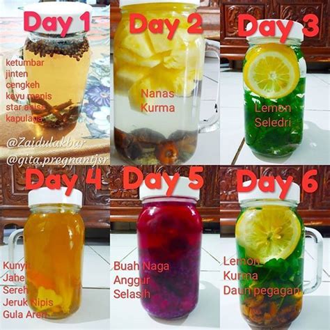 infused water rempah zaidul akbar