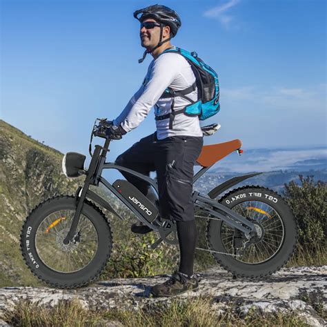 Buy JANSNO Electric Bike 20 x 4.0 Electric Bike for Adults with 750W ...