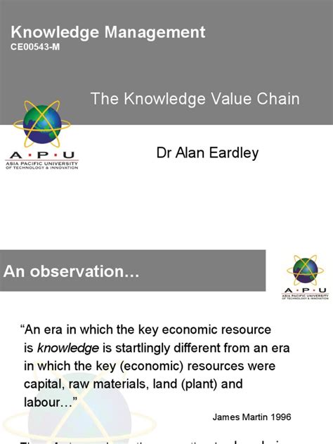 Knowledge Management Value Chain 的图像结果