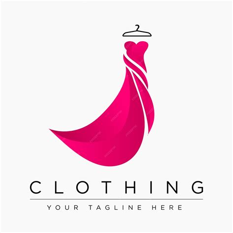 Premium Vector | Modern Clothing Logo Design Template Women Dress ...