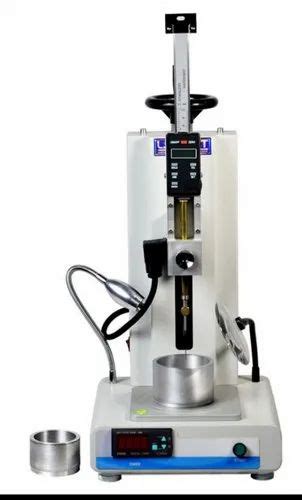 Bitumen-Asphalt Testing Equipment - Automatic Marshall Stability Test ...
