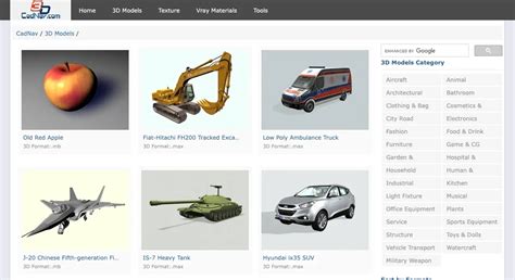 Image result for 3D Model Download