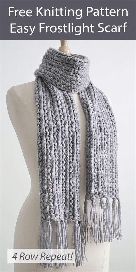 Image result for Knitting Pattern Basic Scarf