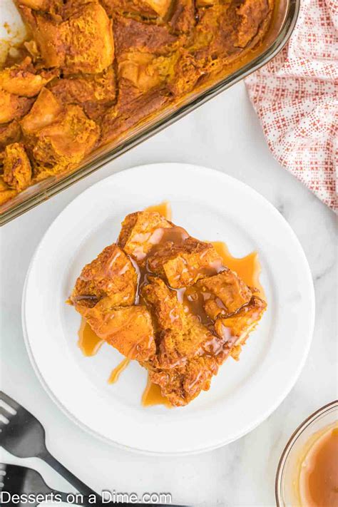 Pumpkin Bread Pudding - Pumpkin Bread Pudding Recipe