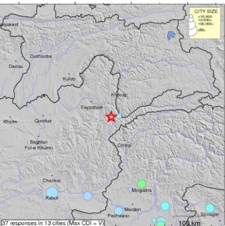 5.5 Magnitude Earthquake Jolts Kashmir Valley - IBTimes India