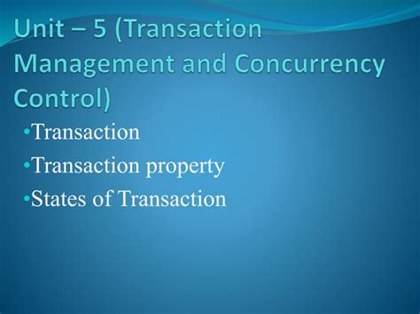 Introduction to Concurrency Transaction 的图像结果