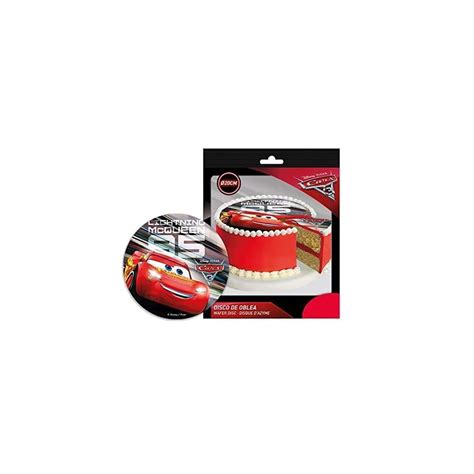 Disney Cars Edible Image Wafer Cake Topper Round 8 | Ubuy India