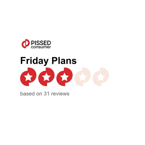 Friday Plans Reviews | fridayplans.com @ PissedConsumer