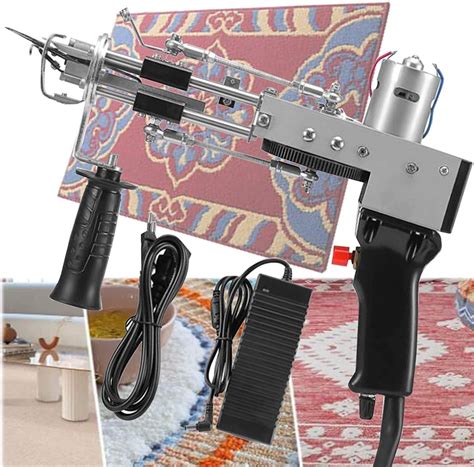 Buy GGMWDSN Electric Carpet Tufting , 2 in 1 Cut Pile and Loop Pile Rug ...