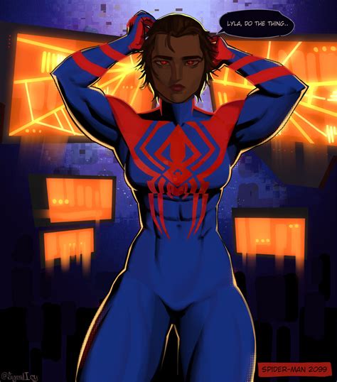 Genderbent Miguel O’Hara / Spider-Man 2099 (Art by me) [Marvel] : r ...