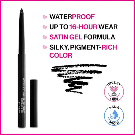 Buy Wet n Wild Mega Last Breakup-Proof Retractable Eyeliner (0.23g ...