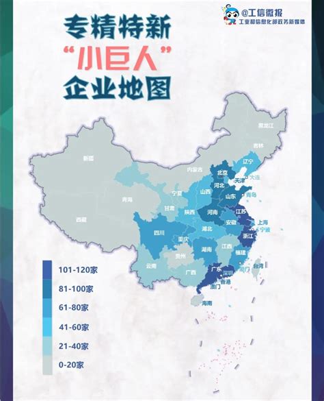 全国专精特新“小巨人”企业分布情况_专精特新_科泰集团