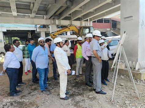 Mumbai: MRVC chief Subhash Gupta reviews station improvement works at ...