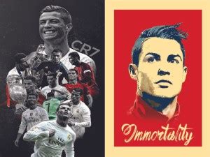 Pack of 2 Cristiano Ronaldo Poster For Room Photographic Paper - Sports ...