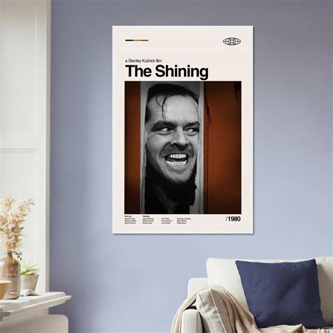 The Shining Movie Poster, Stanley Kubrick, Abstract Poster - Citiesbox