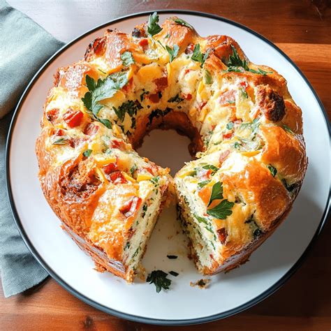 Savory Breakfast Bundt Cake - Succulent Recipes