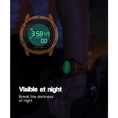 Men Digital Watch Men's Sports Watches Dual Time Pedometer Alarm Clock ...