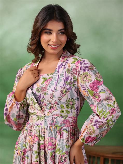 Buy Floral Print A-Line Dress Online @ Best Price