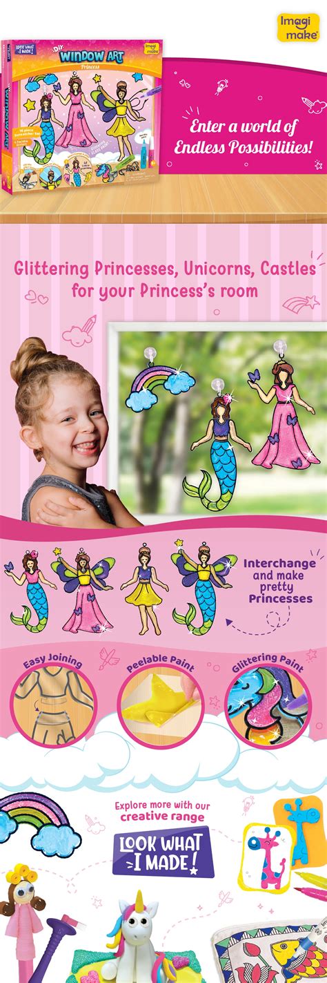 Window Art - Princess – Imagimake