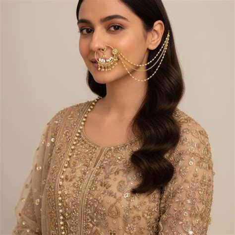 Buy No Piercing Nath Online In India - Etsy India