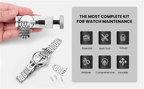 Serplex® Watch Repair Kit 24 in 1 Watch Repair Kit for Wrist Watch ...