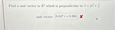 Image result for Find a Unit Vector Perpendicular To