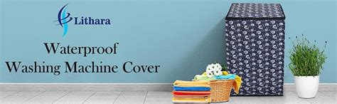 Lithara PVC Top Load Fully Automatic Washing Machine Cover For 6 kg, 6. ...
