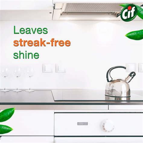 Buy CIF POWER & SHINE KITCHEN SPRAY, 100% GREASE REMOVAL, SAFE ON FOOD ...