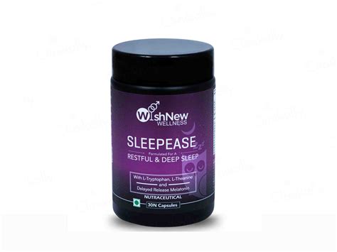 Buy WishNew Wellness Sleepease Restful & Deep Sleep Capsule Online at ...