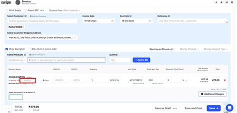If HSN Code for the product is not added, how to add the HSN Code while ...